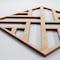 Ekena Millwork Small Killeen Decorative Fretwork Wood Wall Panels, Alder, 11 3/8"W x 11 3/8"H x 3/8"T WALW12X12X0375KLNAL - alternate 5